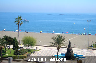 Photo of the beach at Torre del Mar on the Costa del Sol